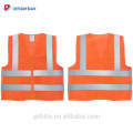 Wholesale High Visibility Safety Reflective Vest ANSI 107 100% Polyester Mesh Hi Vis Workwear Jacket